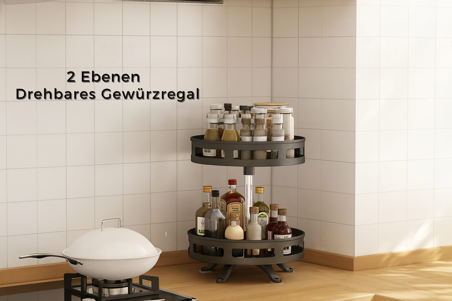360° Gewürzregal