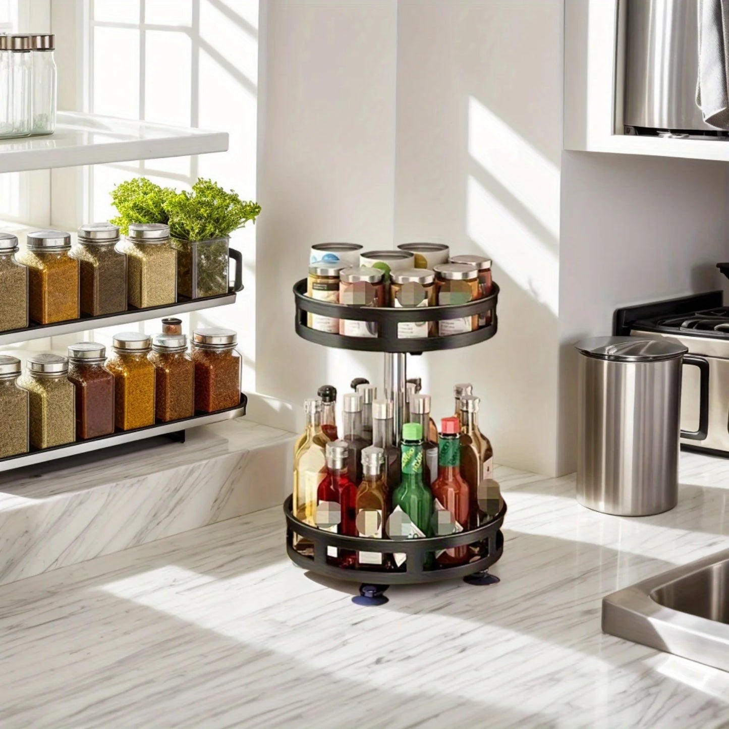 360° Gewürzregal