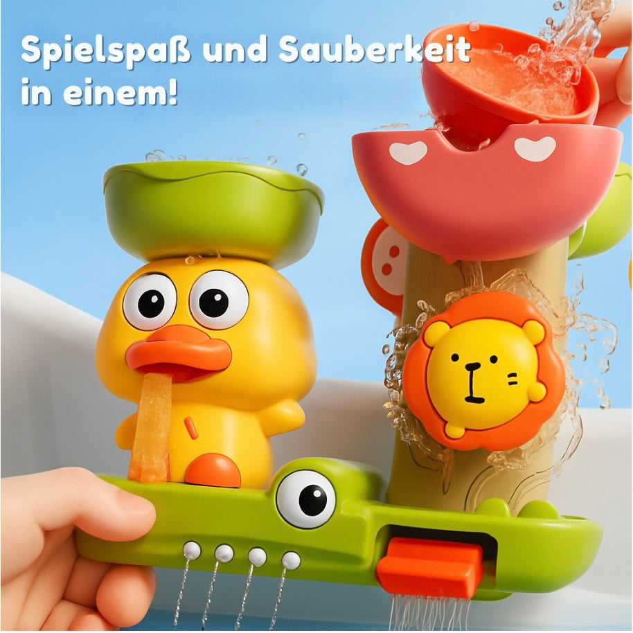 Badespielzeug Ente mit Saugnäpfen – für Babys & Kinder