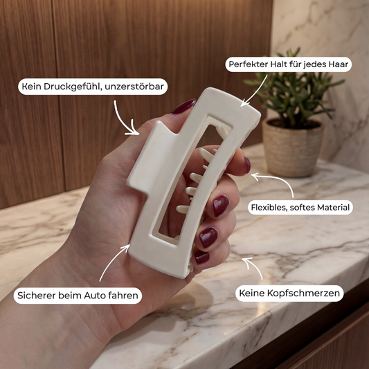 Veluna Clip - Weich im Gefühl. Stark im Halt.